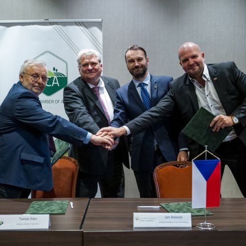 Komory jednaly v Budapešti